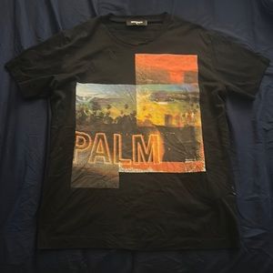 Black DSquared2 Palm T-Shirt Size XL